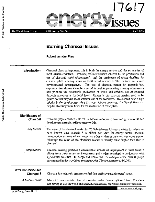 (PDF) Burning charcoal issues