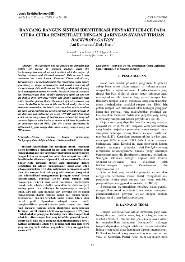 (PDF) Rancang Bangun Sistem Identifikasi Penyakit Ice-Ice Pada Citra ...