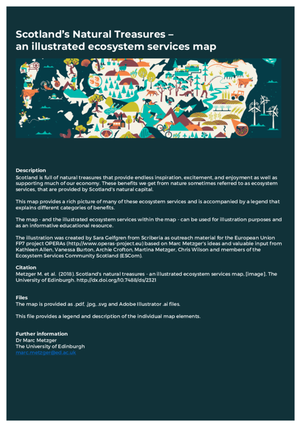 (PDF) Scotland's natural treasures - an illustrated ecosystem services map