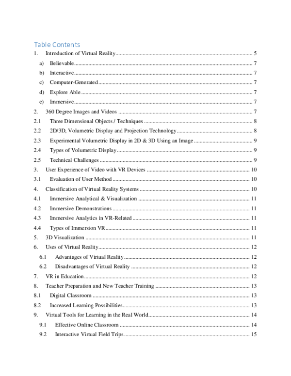 (PDF) Virtual Reality and Augmented Reality for Education
