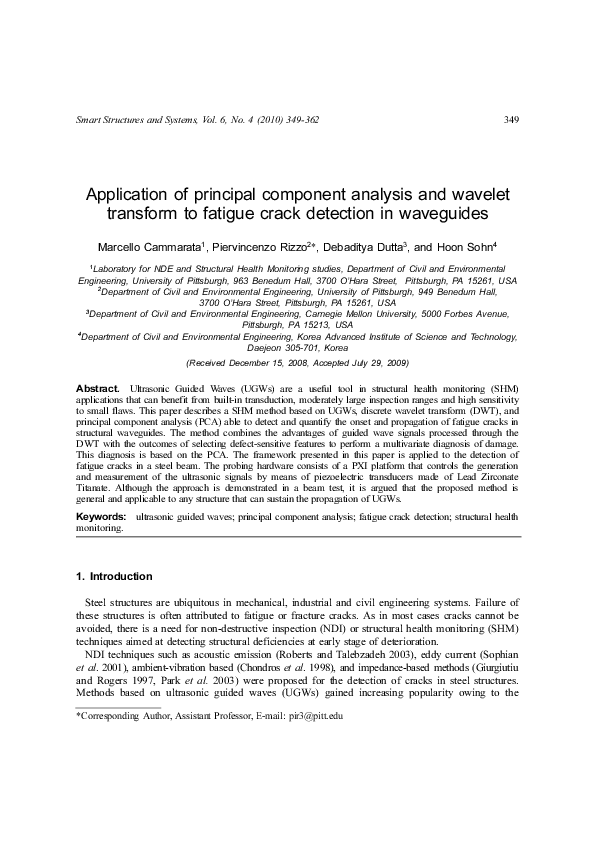 (PDF) Application of principal component analysis and neural network on ...