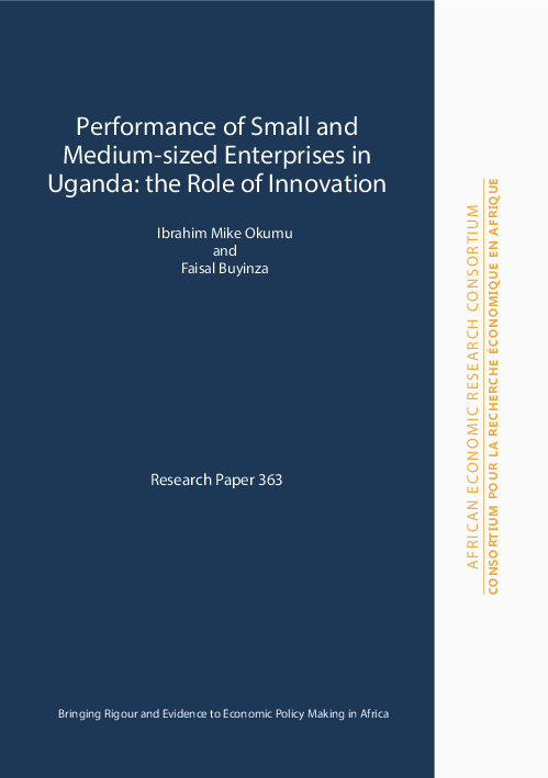 (PDF) Performance of Small and Medium-sized Enterprises in Uganda: The ...