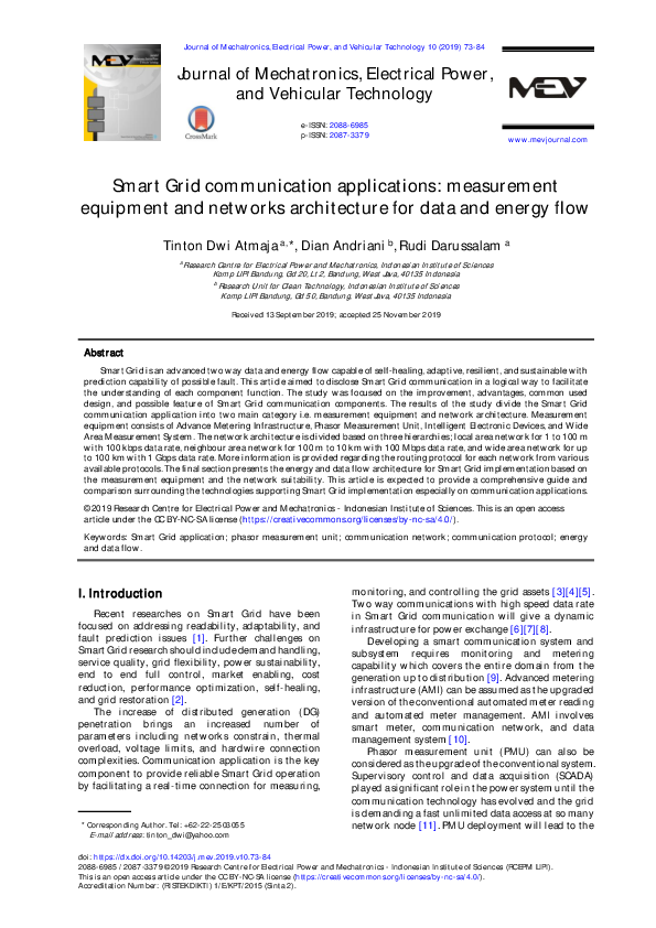 (PDF) Smart Grid communication applications: measurement equipment and ...