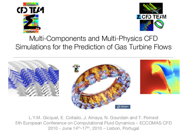 (PDF) Multi-Component and Multi-Physics CFD Simulations for the ...