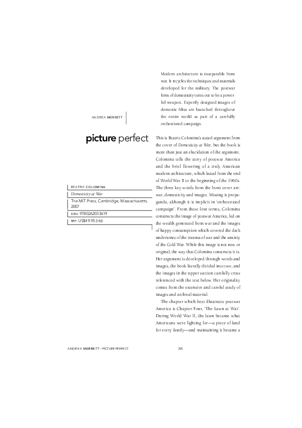 (PDF) Picture Perfect
