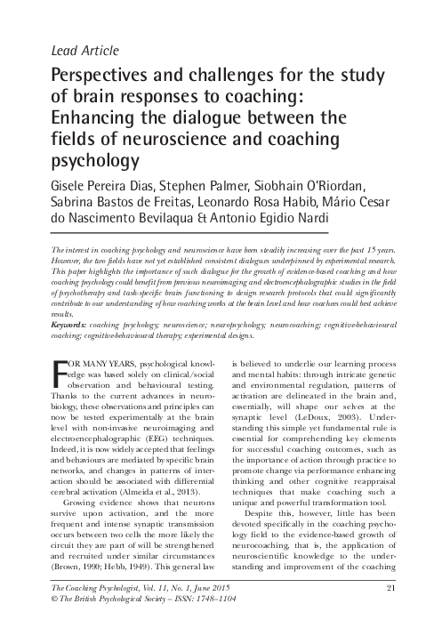 (PDF) Perspectives and challenges for the study of brain responses to ...