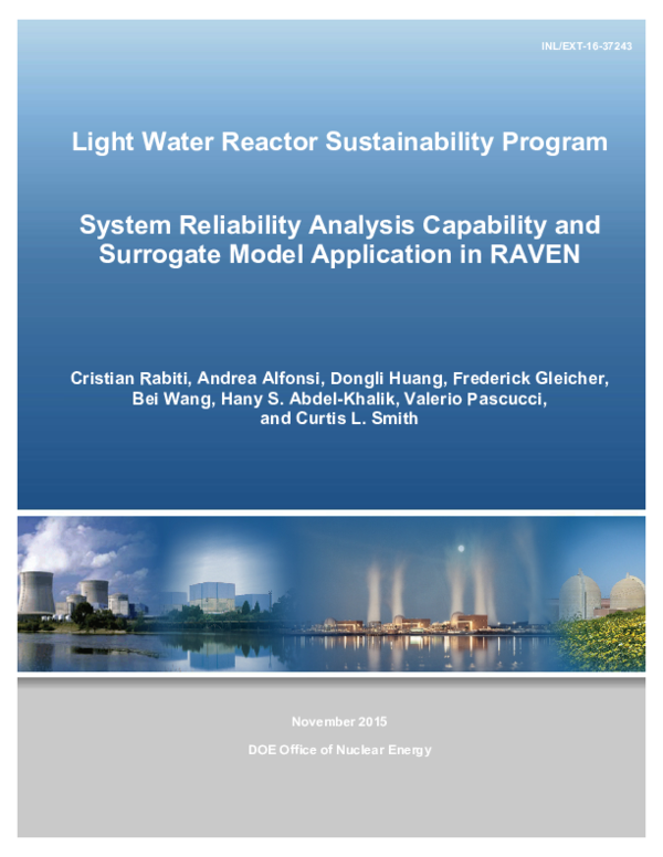 (PDF) System Reliability Analysis Capability and Surrogate Model ...