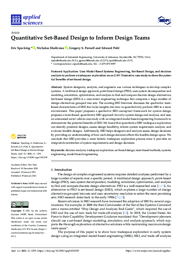  pdf quantitative set based design to inform design teams