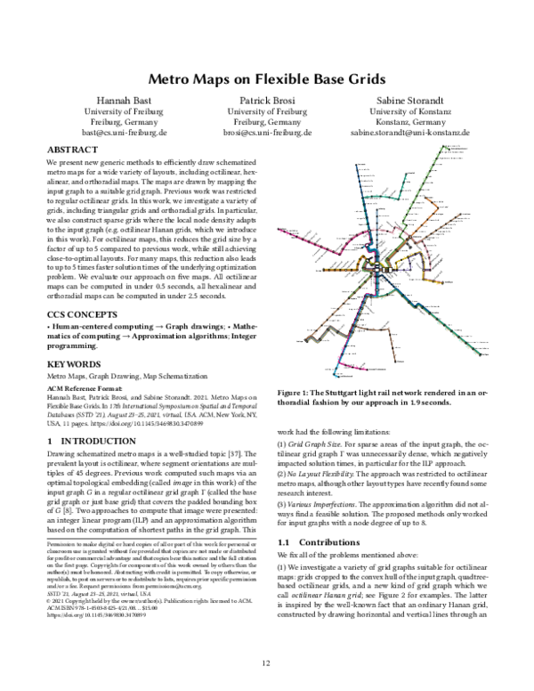 (PDF) Metro Maps on Flexible Base Grids