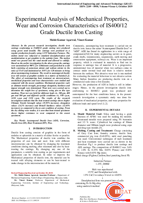 (PDF) Experimental Analysis of Mechanical Properties of Composite ...