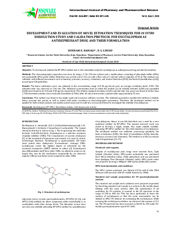 (PDF) Development and Evaluation of Novel Estimation Techniques for in ...