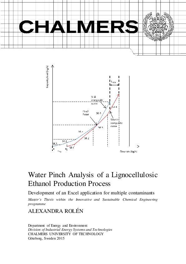 (PDF) Water Pinch Analysis of a Rickard Fornell Academia.edu