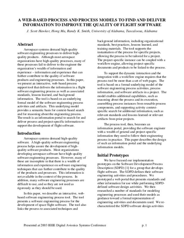 (PDF) A Web-Based Process and Process Models to Find and Deliver ...