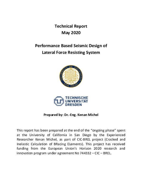 (PDF) Performance Based Seismic Design of Lateral Force Resisting System
