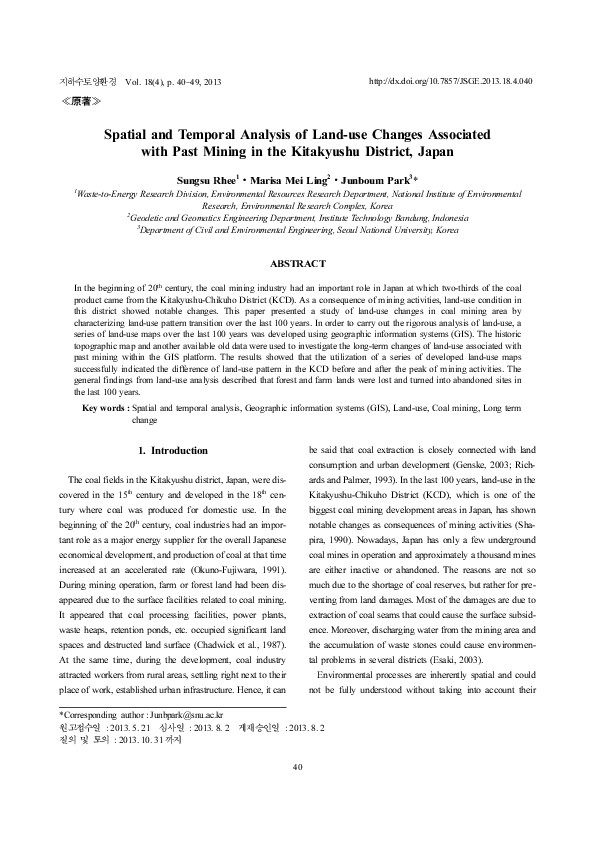 (PDF) Spatial and Temporal Analysis of Land Use Chang in Wushen Banner ...