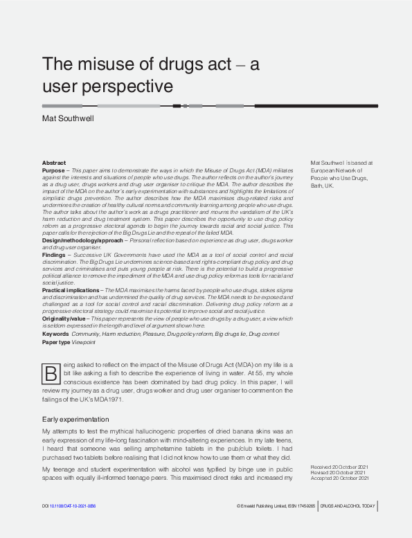 pdf-the-misuse-of-drugs-act-a-user-perspective
