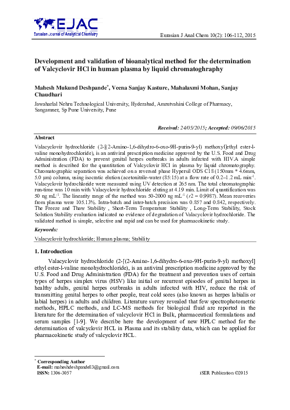 (PDF) Correction on Development and Validation of Bioanalytical Method ...