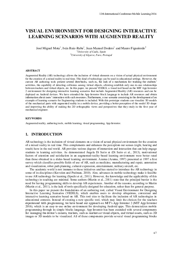 (PDF) Visual Environment for Designing Interactive Learning Scenarios ...