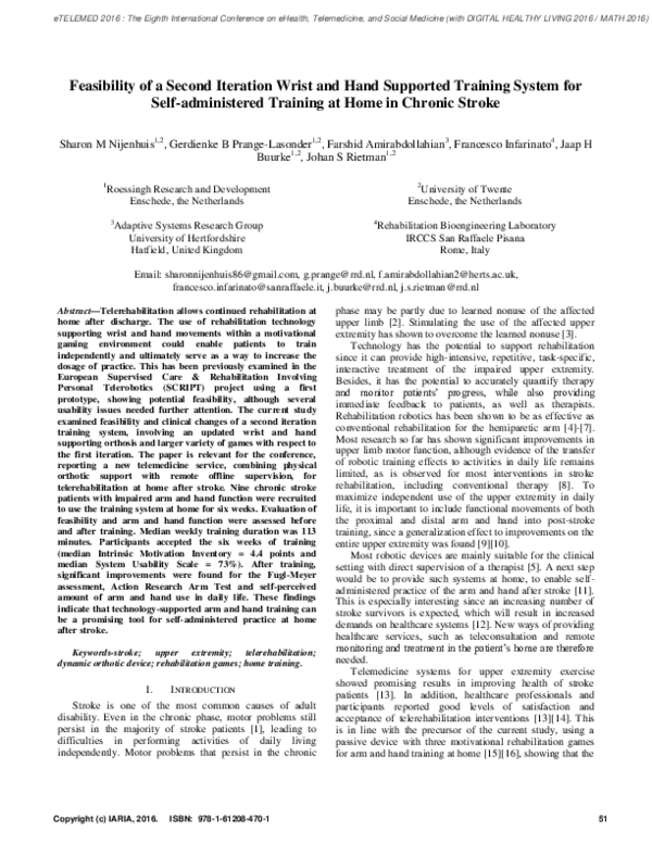 (PDF) Feasibility of a second iteration wrist and hand supported ...
