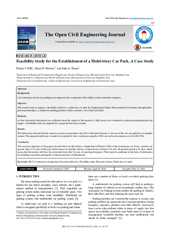 (PDF) The Open Civil Engineering Journal