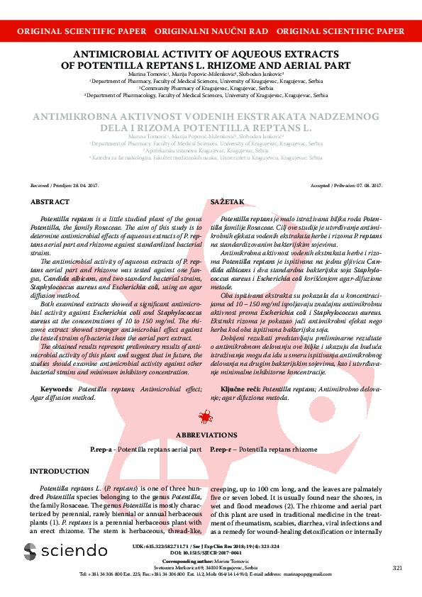 (PDF) Antimicrobial Activity of Aqueous Extracts of Different Plant ...