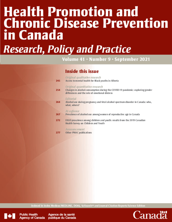 (PDF) Health Promotion and Chronic Disease Prevention in Canada ...