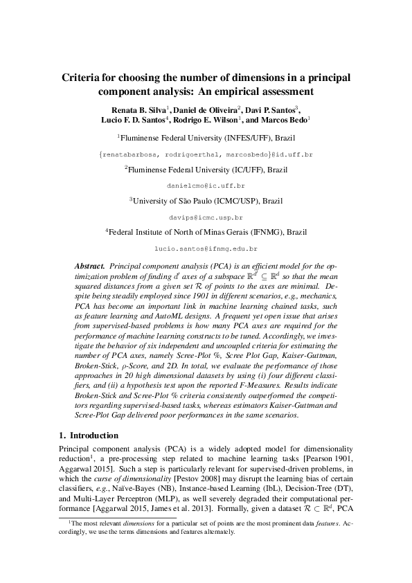 (PDF) Criteria for choosing the number of dimensions in a principal ...