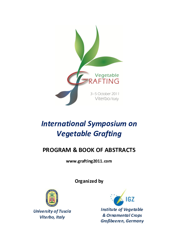 (PDF) Effect of grafting on yield and quality of eggplant (Solanum