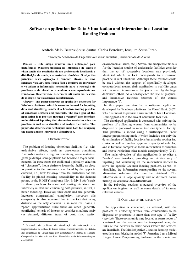 (PDF) Software Application for Data Visualization and Interaction in a ...