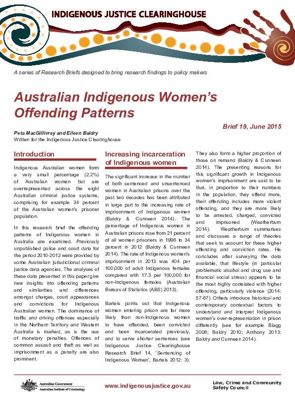 (PDF) Conducting research with Indigenous people and communities Brief ...