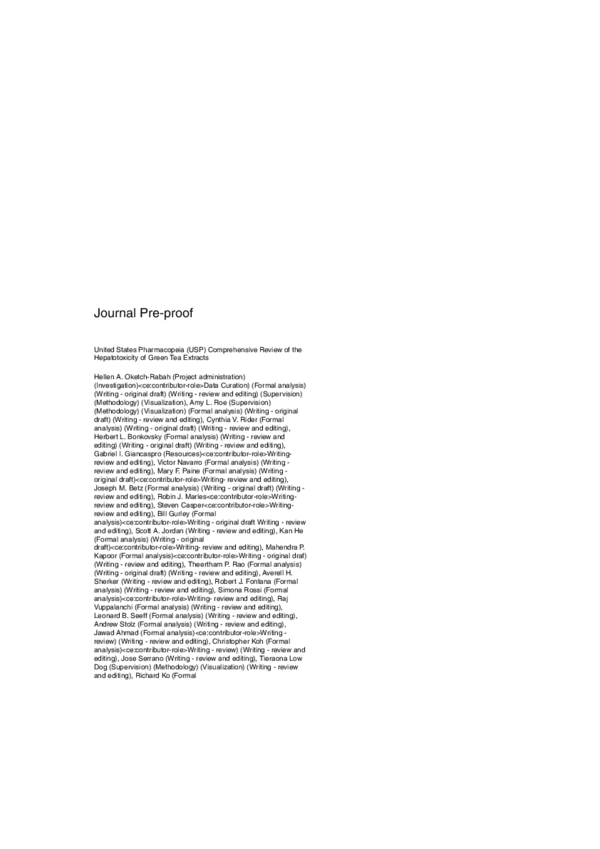 (PDF) United States Pharmacopeia (USP) comprehensive review of the