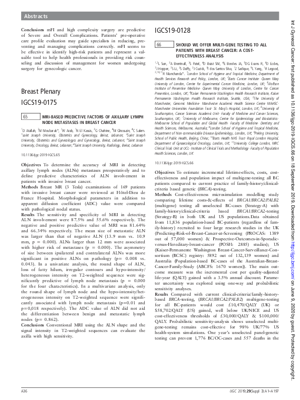 (PDF) MRI-based predictive factors of axillary lymph node metastases in ...