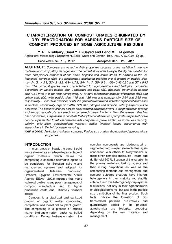 (PDF) CHARACTERIZATION OF COMPOST .pdf