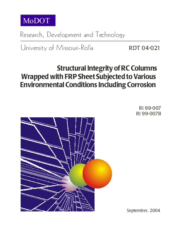 (PDF) Structural Integrity of RC Columns Wrapped with FRP Sheet ...