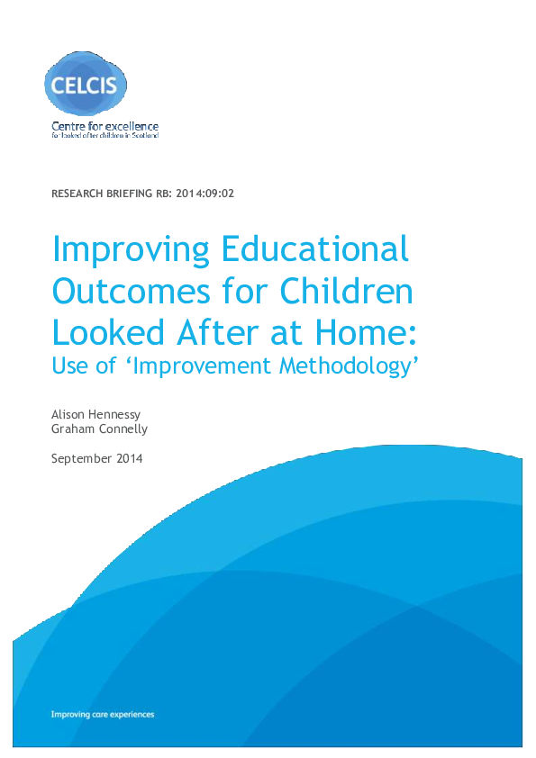 (PDF) Improving Educational Outcomes for Children Looked after at Home ...