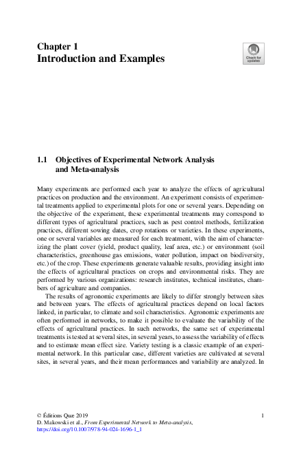 (PDF) Introduction and Examples