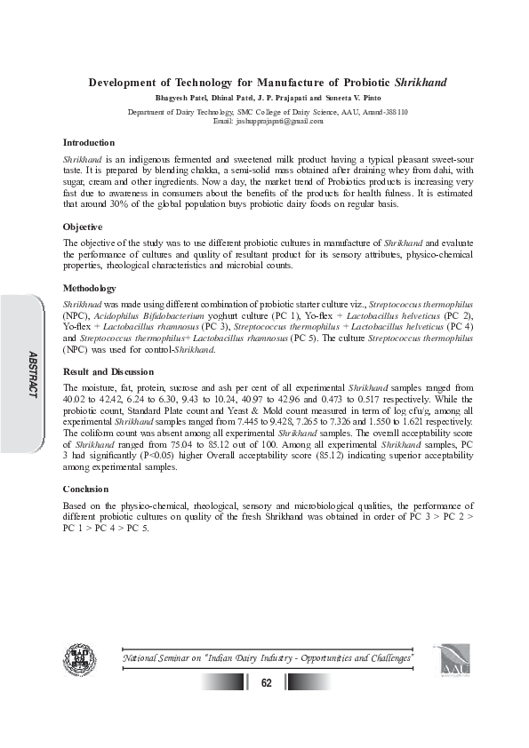 (PDF) Indian Dairy IndustryOpportunities and Challenges Suneeta