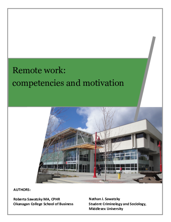 (PDF) Remote+Work+-+competencies+and+motivation