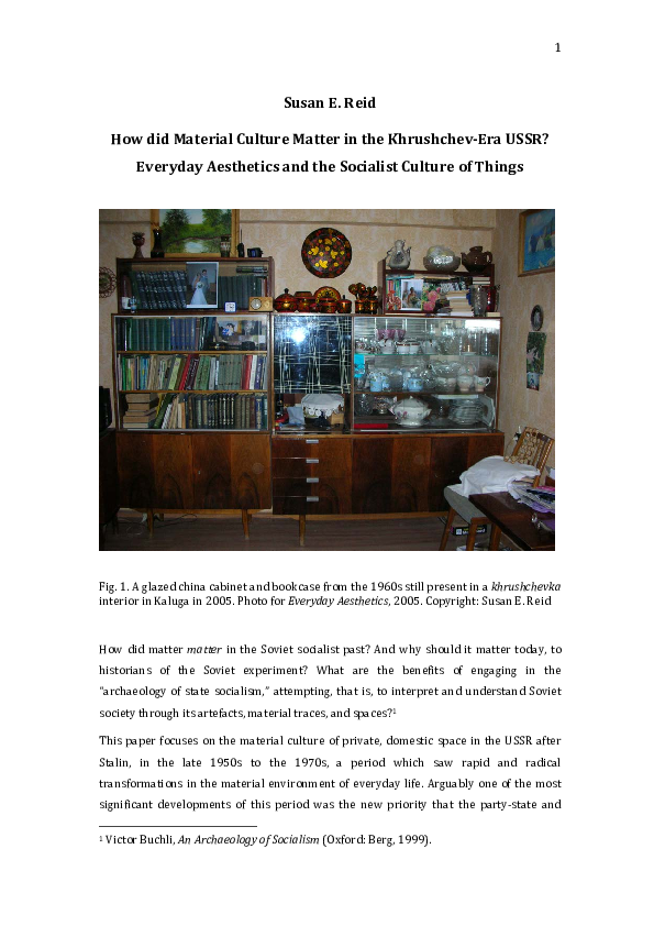 PDF) Dissertation - Queuetopia: Second World Modernity And The.