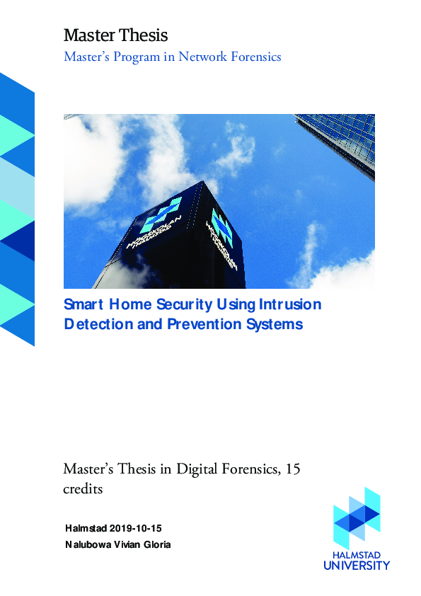 (PDF) Smart Home Security Using Intrusion Detection and Prevention Systems