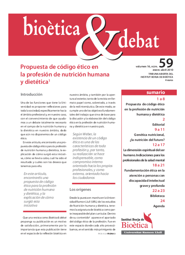 (PDF) Propuesta de código ético en