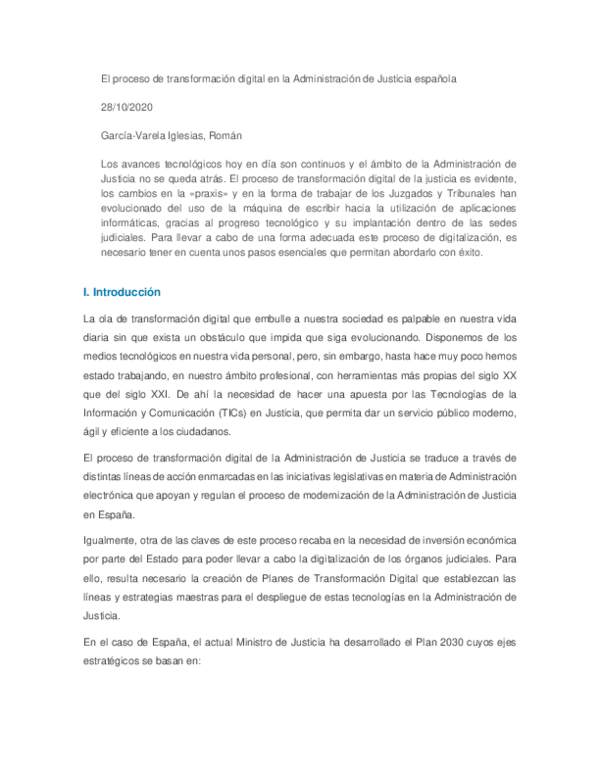 (PDF) El proceso de transformación digital en la Administración de ...