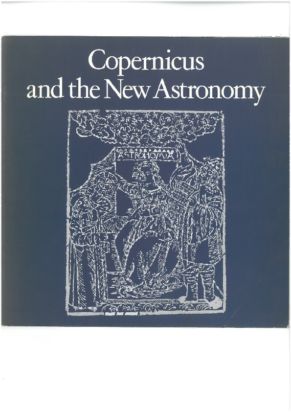 (PDF) Copernicus and the New Astronomy