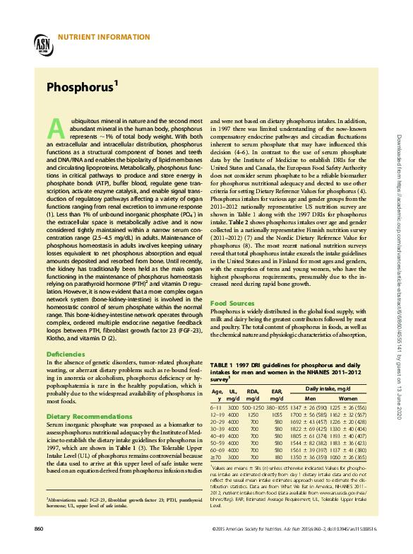 (PDF) Phosphorus