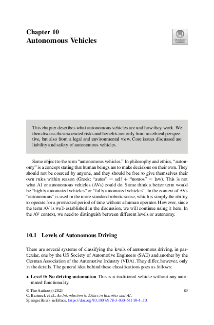 (PDF) Autonomous Vehicles