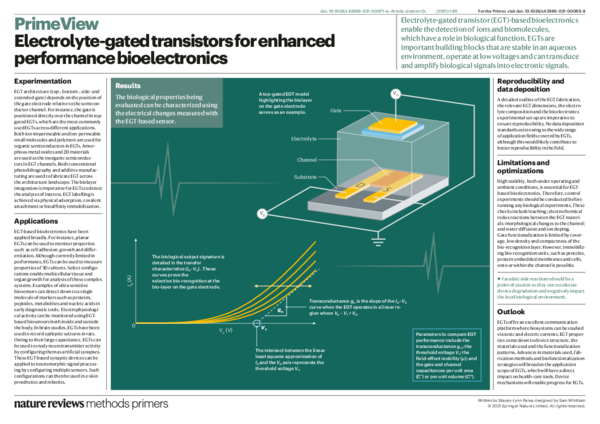 (PDF) Electrolyte-gated transistors for enhanced performance bioelectronics