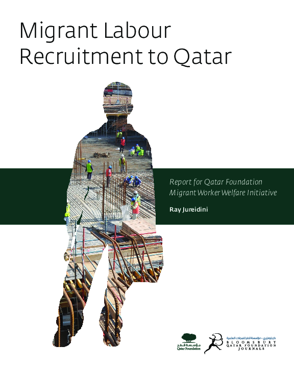 PDF) Migrant Labour Recruitment to Qatar