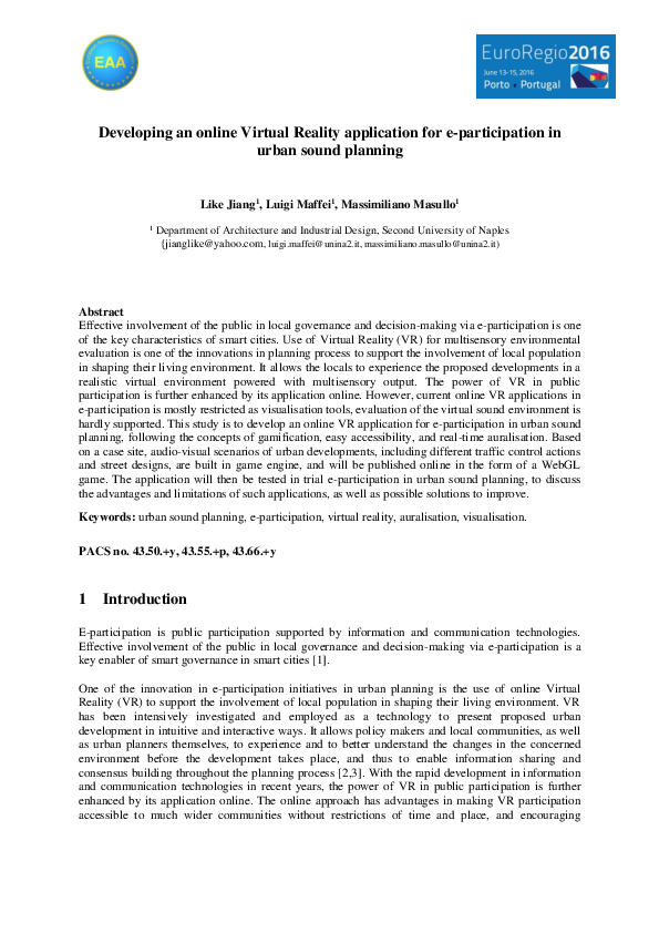 (PDF) Developing an online Virtual Reality application for e ...