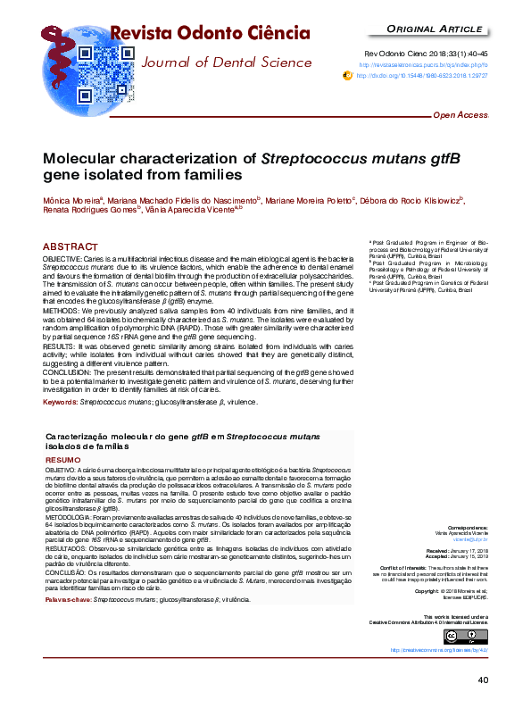 (PDF) Molecular characterization of Streptococcus iniae isolated from ...