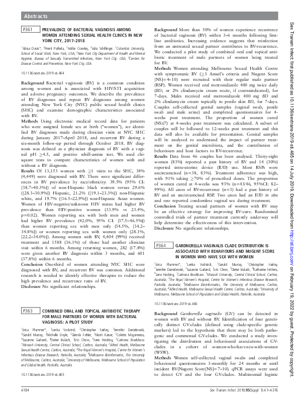 (PDF) P363 Combined oral and topical antibiotic therapy for male